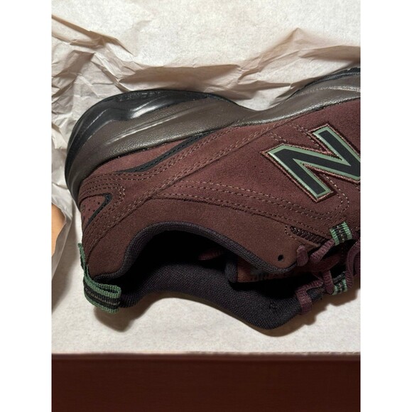 NIB New Balance 608v4 Shoes Mens 8 D Brown Leather Suede Walking‎ Shoes MX608V40 - Picture 7 of 11